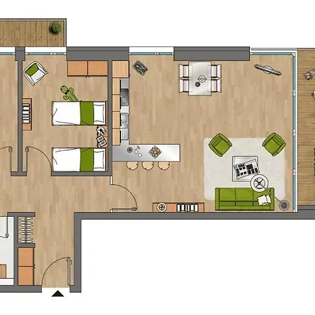 Appartamento Duenenresort Duenenresort 127 Binz